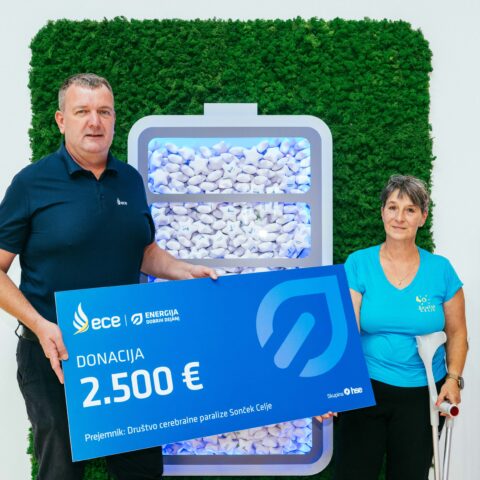 S sejemsko donacijo smo podprli Društvo cerebralne paralize Sonček Celje